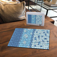 Hawaii Christmas In July Puzzle Sky Blue Mele Kalikimaka Sea Animals DT05 - Polynesian Pride