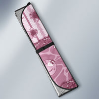 Hawaii Christmas In July Auto Sun Shade Dusty Pink Mele Kalikimaka Sea Animals DT05 - Polynesian Pride