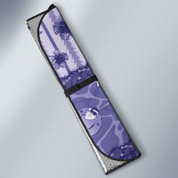 Hawaii Christmas In July Auto Sun Shade Amethyst Purple Mele Kalikimaka Sea Animals DT05 - Polynesian Pride