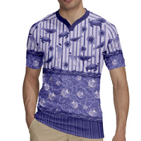 Hawaii Christmas In July Rugby Jersey Amethyst Purple Mele Kalikimaka Sea Animals DT05 - Polynesian Pride