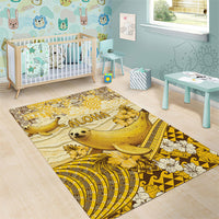 Hawaii Banana Seal Area Rug Ilio Holo I Ka Uaua Aloha DT05 - Polynesian Pride