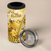 Hawaii Banana Seal 4 in 1 Can Cooler Tumbler Ilio Holo I Ka Uaua Aloha DT05 - Polynesian Pride