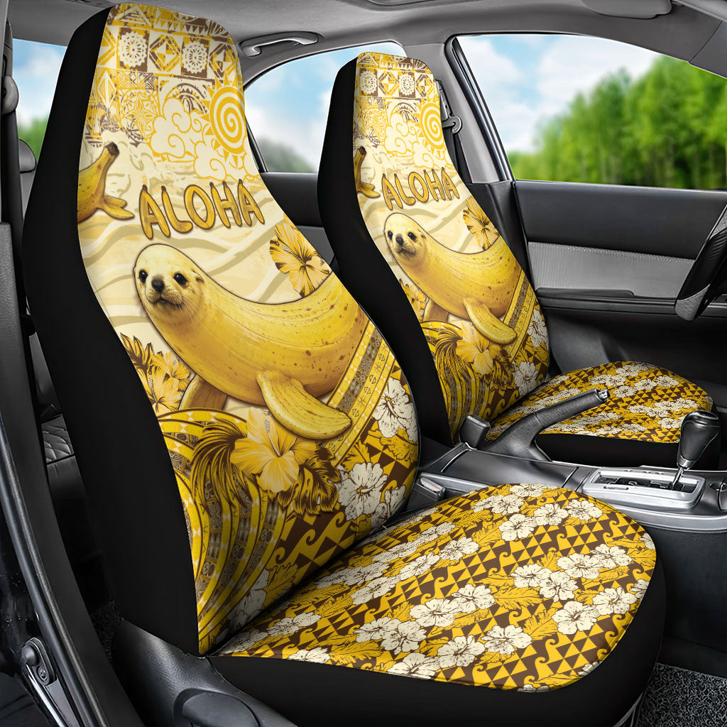 Hawaii Banana Seal Car Seat Cover Ilio Holo I Ka Uaua Aloha DT05 - Polynesian Pride