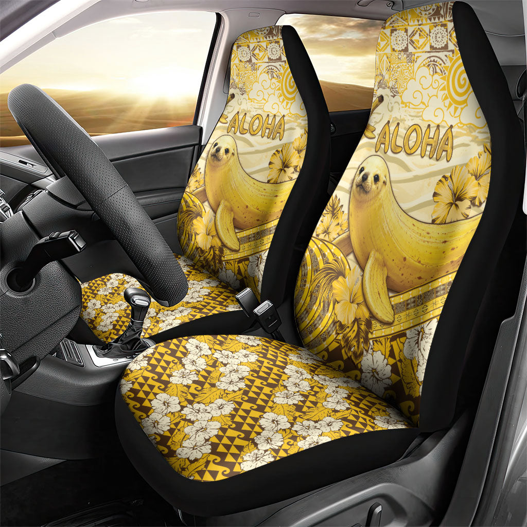 Hawaii Banana Seal Car Seat Cover Ilio Holo I Ka Uaua Aloha DT05 - Polynesian Pride
