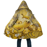 Hawaii Banana Seal Cloak Ilio Holo I Ka Uaua Aloha DT05 Unisex Yellow - Polynesian Pride