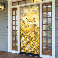 Hawaii Banana Seal Door Cover Ilio Holo I Ka Uaua Aloha DT05 - Polynesian Pride