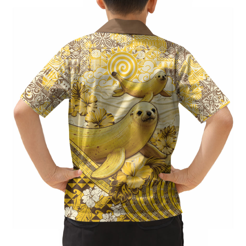 Hawaii Banana Seal Hawaiian Shirt Ilio Holo I Ka Uaua Aloha DT05 - Polynesian Pride