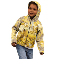 Hawaii Banana Seal Kid Hoodie Ilio Holo I Ka Uaua Aloha DT05 - Polynesian Pride