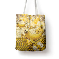 Hawaii Banana Seal Tote Bag Ilio Holo I Ka Uaua Aloha DT05 - Polynesian Pride