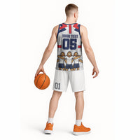 Custom England Football Basketball Jersey Three Lions Trophy St George Cross DT05 - Polynesian Pride