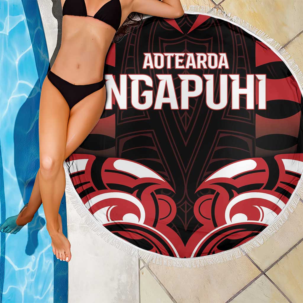 Aotearoa Ngapuhi Beach Blanket Maori Pattern New Zealand - Polynesian Pride