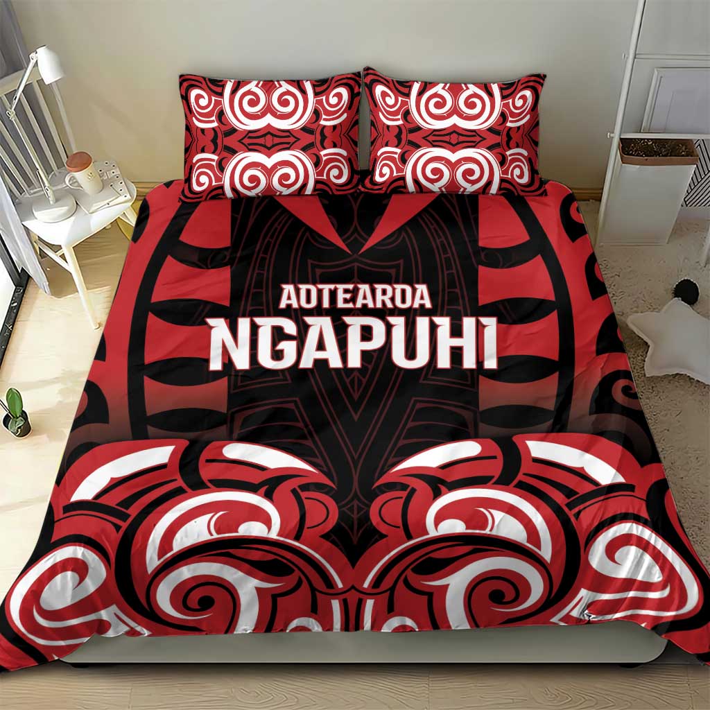 Aotearoa Ngapuhi Bedding Set Maori Pattern New Zealand - Polynesian Pride