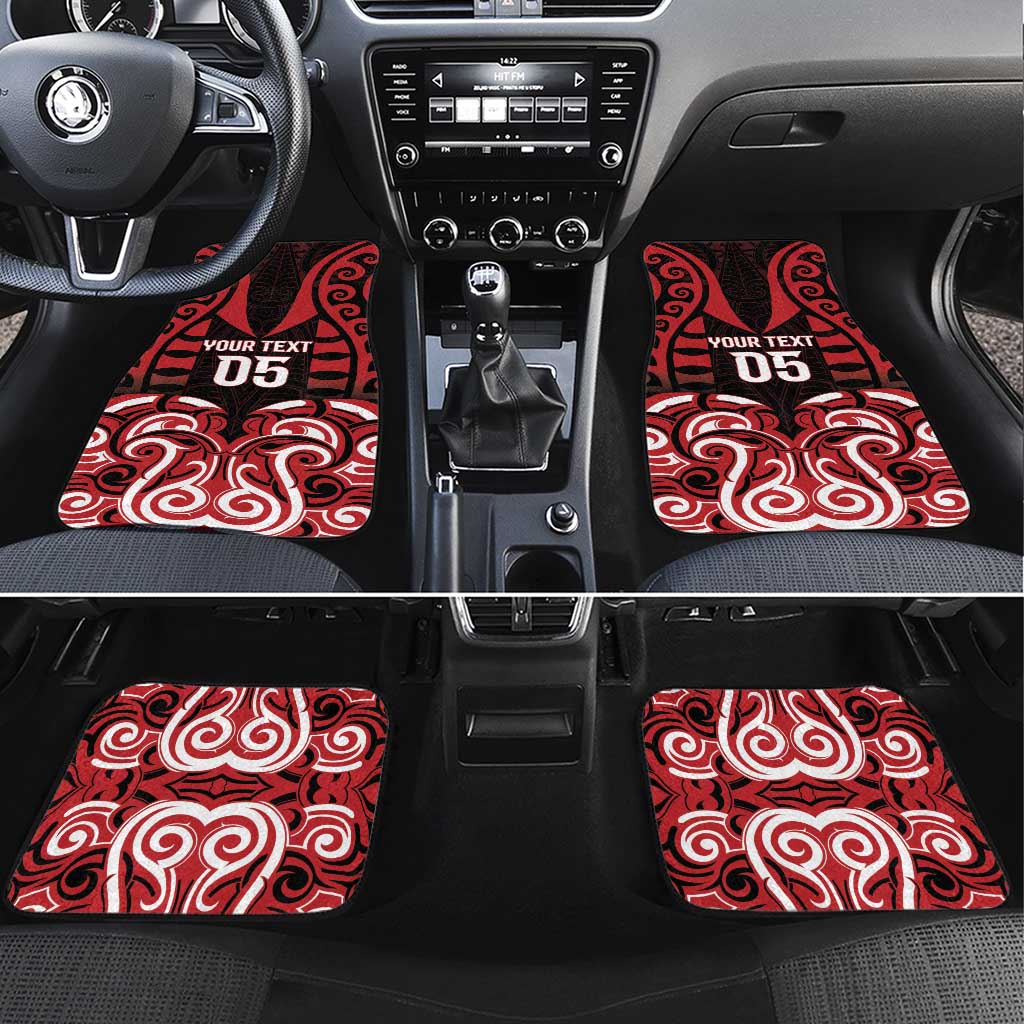 Aotearoa Ngapuhi Car Mats Maori Pattern New Zealand - Polynesian Pride
