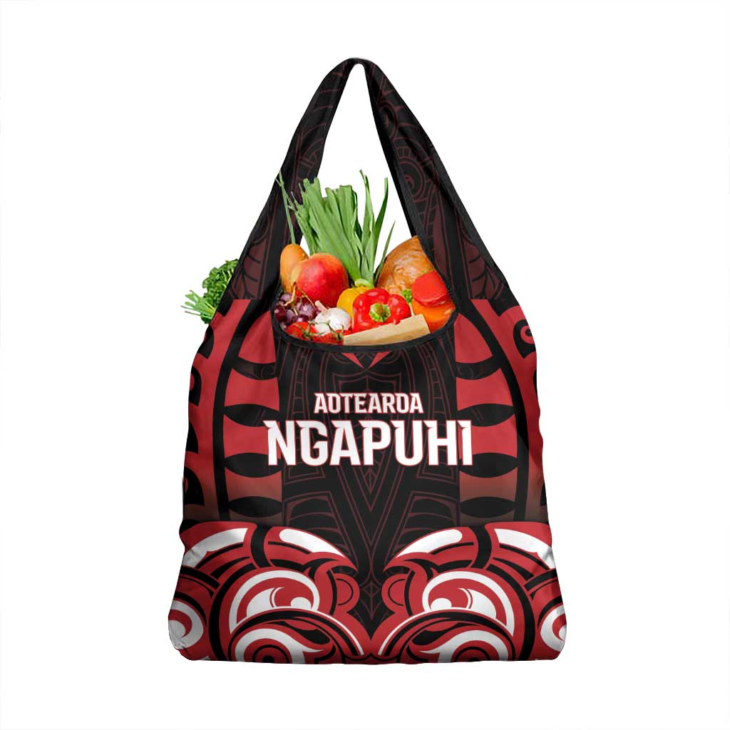 Aotearoa Ngapuhi Grocery Bag Maori Pattern New Zealand - Polynesian Pride