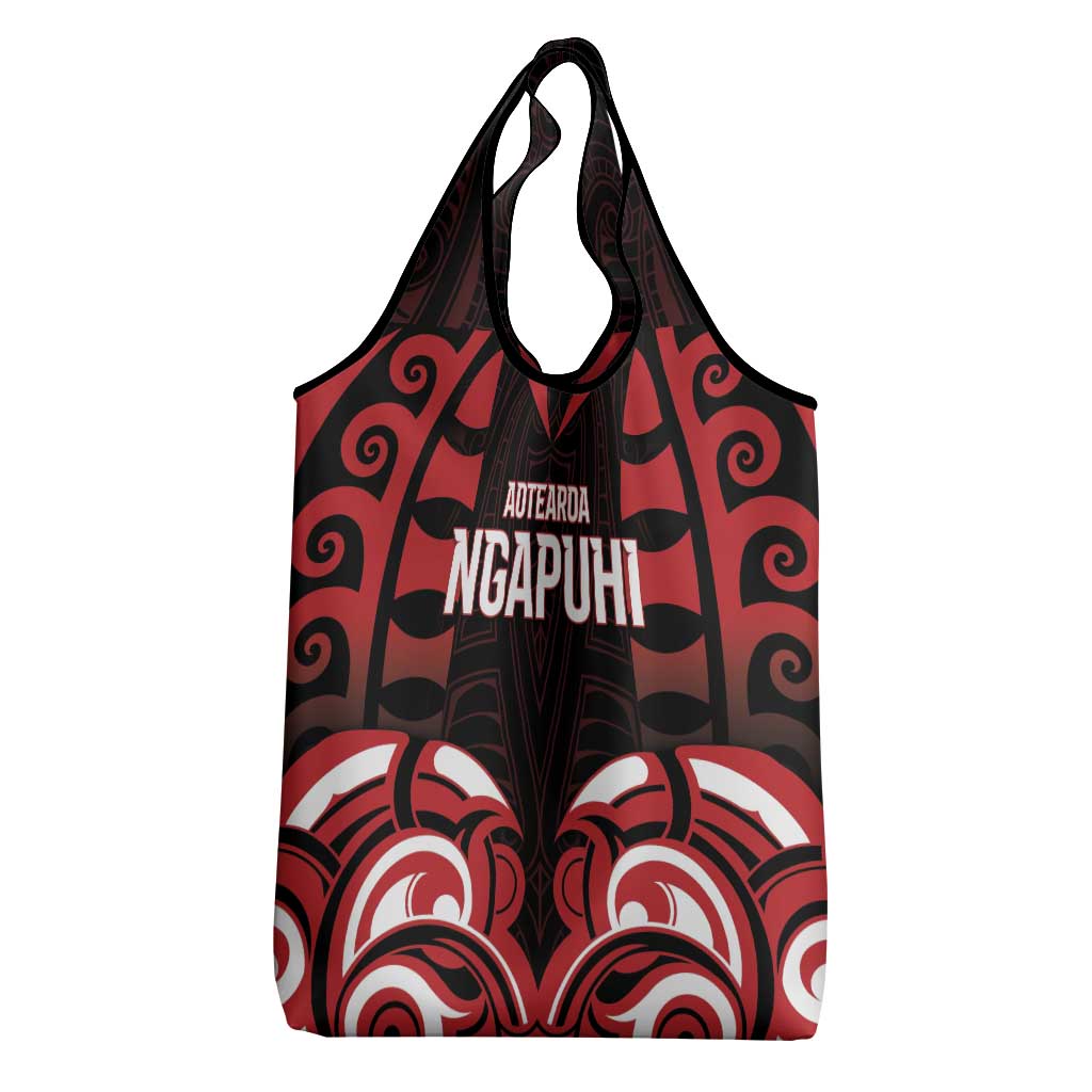 Aotearoa Ngapuhi Grocery Bag Maori Pattern New Zealand - Polynesian Pride