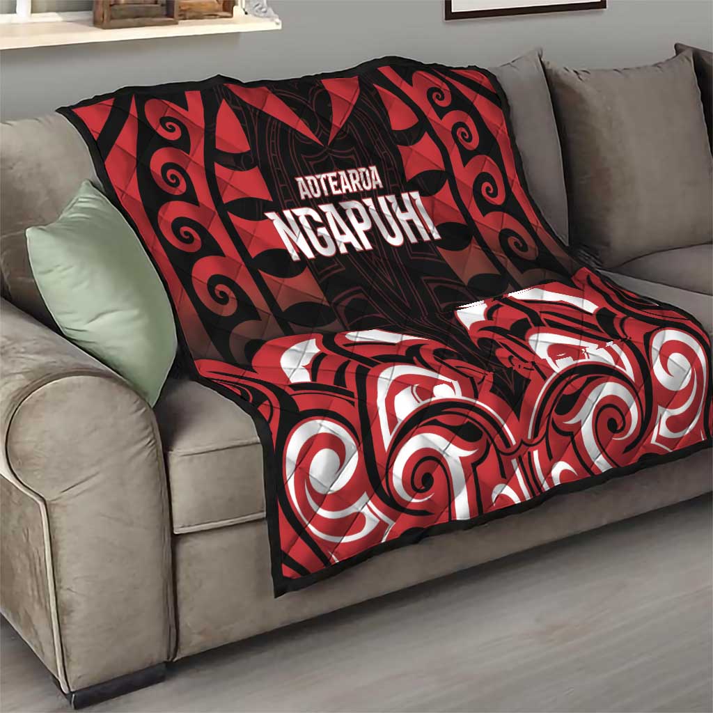 Aotearoa Ngapuhi Quilt Maori Pattern New Zealand - Polynesian Pride