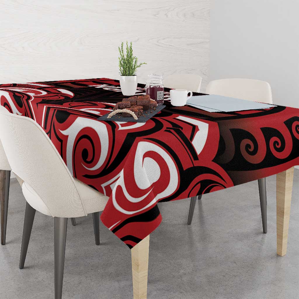 Aotearoa Ngapuhi Tablecloth Maori Pattern New Zealand - Polynesian Pride