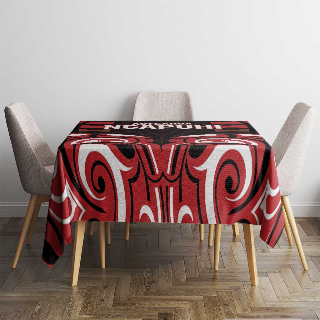 Aotearoa Ngapuhi Tablecloth Maori Pattern New Zealand - Polynesian Pride