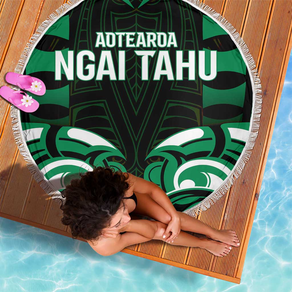 Aotearoa Ngai Tahu Beach Blanket Maori Pattern New Zealand - Polynesian Pride