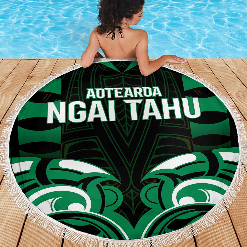 Aotearoa Ngai Tahu Beach Blanket Maori Pattern New Zealand - Polynesian Pride