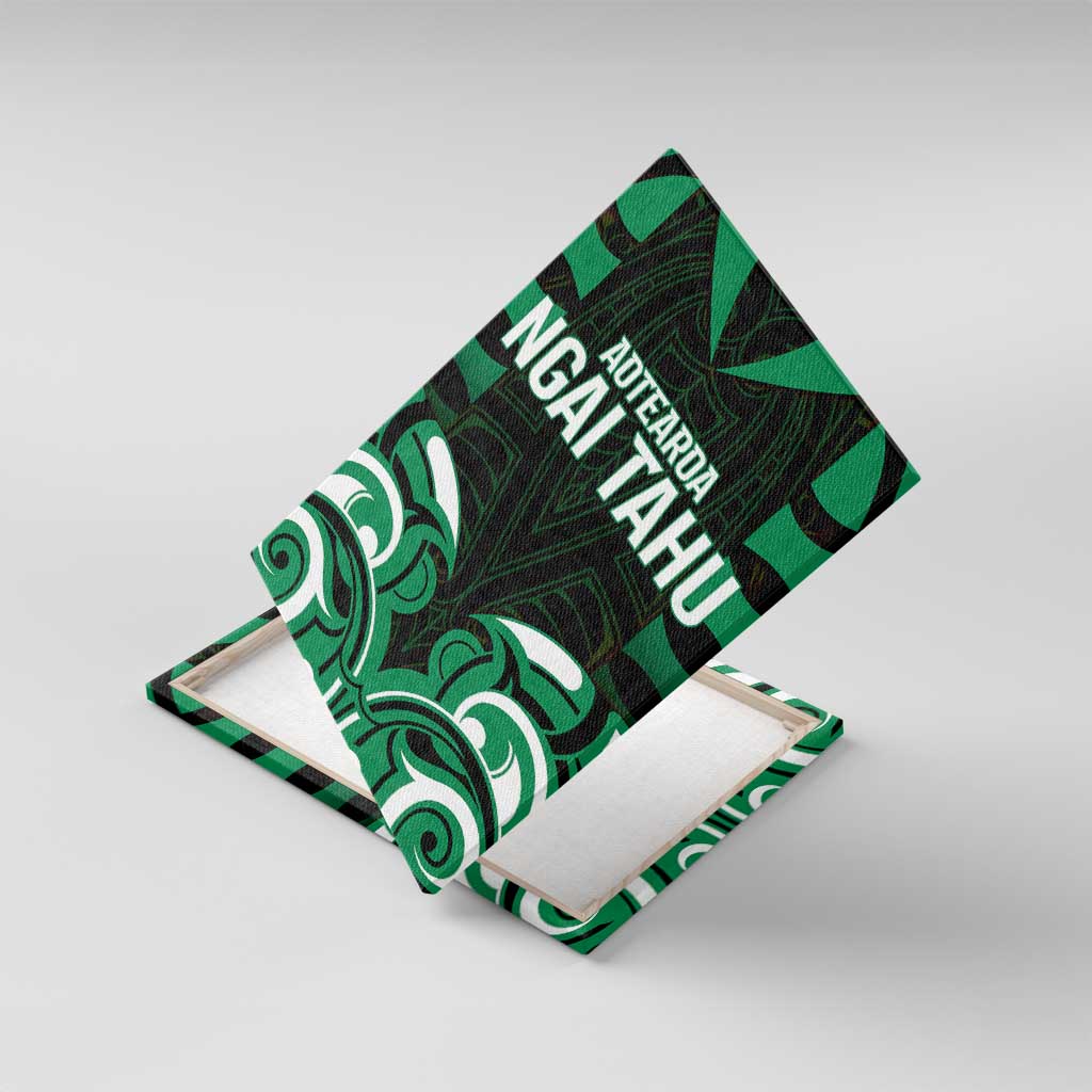 Aotearoa Ngai Tahu Canvas Wall Art Maori Pattern New Zealand - Polynesian Pride