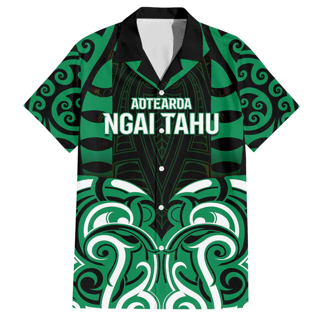 Custom Aotearoa Ngai Tahu Family Matching Puletasi and Hawaiian Shirt Maori Pattern New Zealand - Polynesian Pride