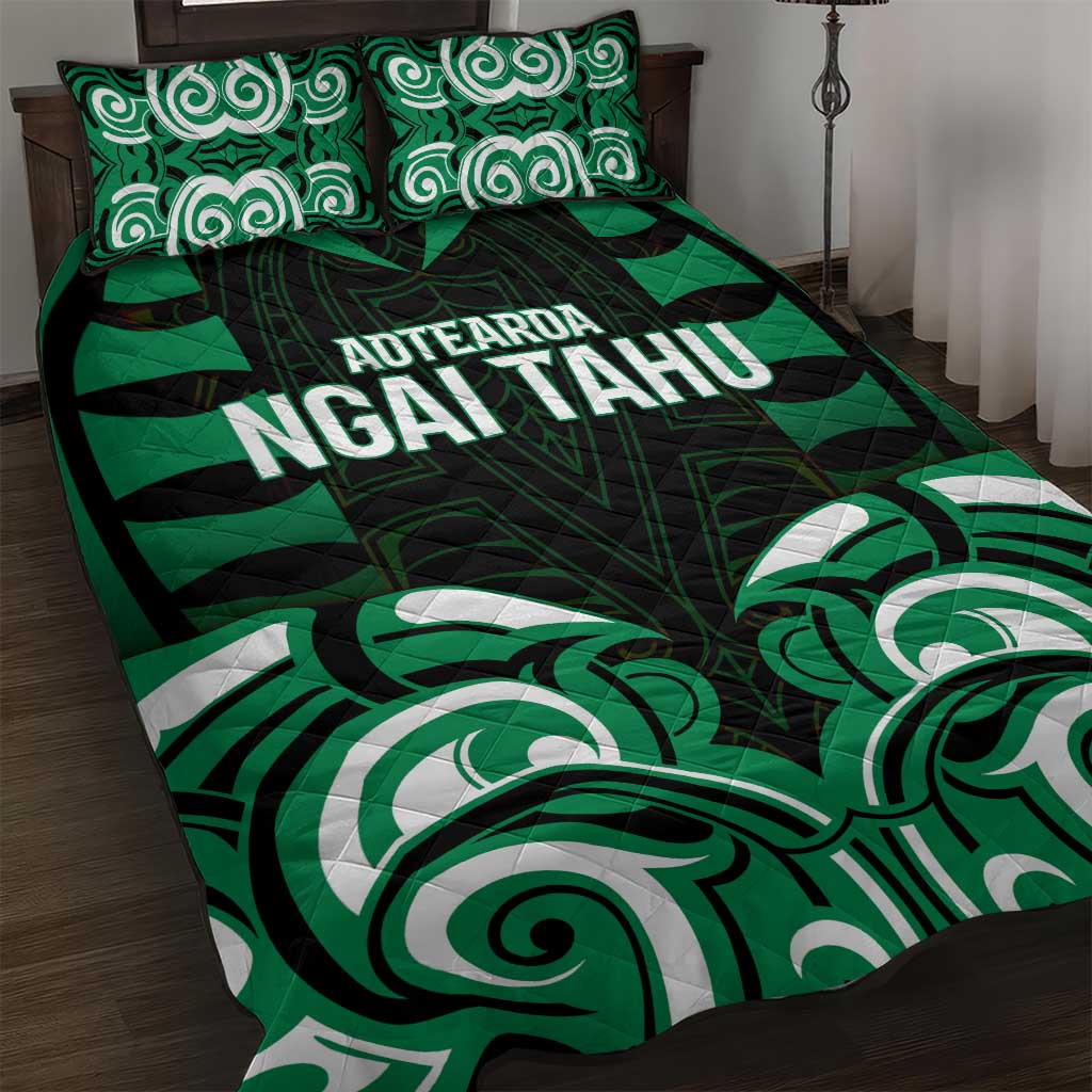 Aotearoa Ngai Tahu Quilt Bed Set Maori Pattern New Zealand - Polynesian Pride