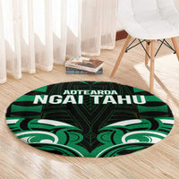 Aotearoa Ngai Tahu Round Carpet Maori Pattern New Zealand - Polynesian Pride