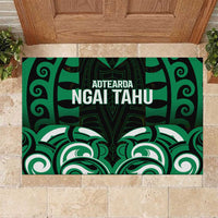 Aotearoa Ngai Tahu Rubber Doormat Maori Pattern New Zealand - Polynesian Pride