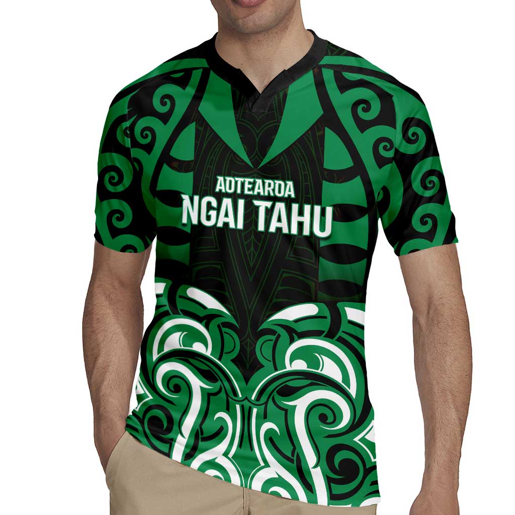Custom Aotearoa Ngai Tahu Rugby Jersey Maori Pattern New Zealand DT05 - Polynesian Pride