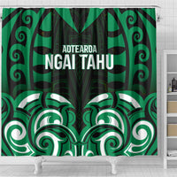 Aotearoa Ngai Tahu Shower Curtain Maori Pattern New Zealand - Polynesian Pride