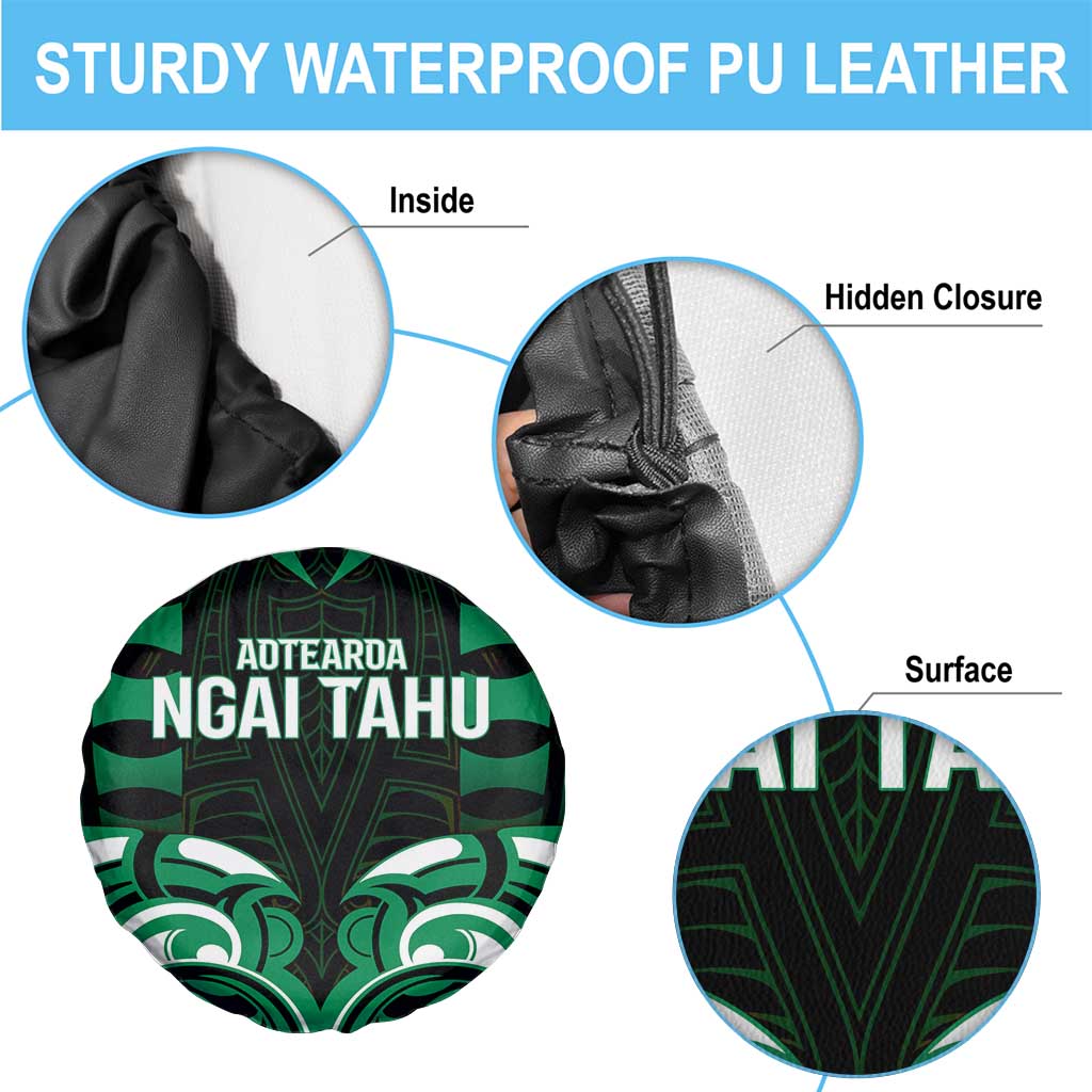 Aotearoa Ngai Tahu Spare Tire Cover Maori Pattern New Zealand - Polynesian Pride