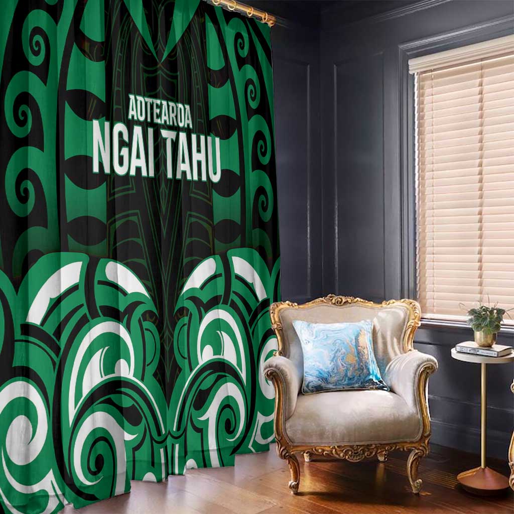 Aotearoa Ngai Tahu Window Curtain Maori Pattern New Zealand - Polynesian Pride