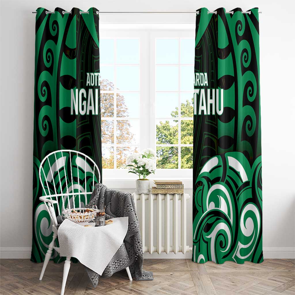 Aotearoa Ngai Tahu Window Curtain Maori Pattern New Zealand - Polynesian Pride