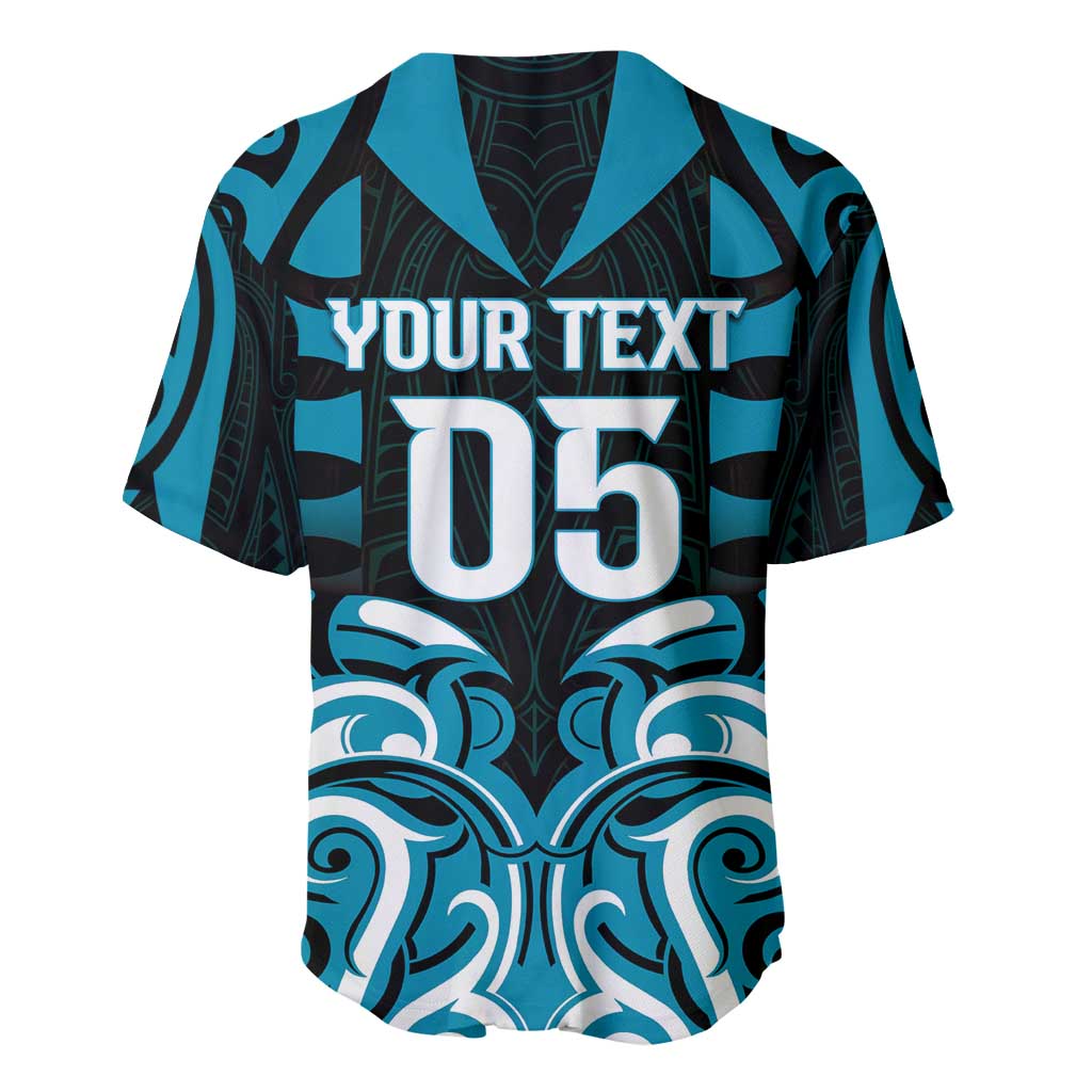 Custom Aotearoa Ngati Porou Baseball Jersey Maori Pattern New Zealand - Polynesian Pride