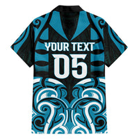 Custom Aotearoa Ngati Porou Family Matching Tank Maxi Dress and Hawaiian Shirt Maori Pattern New Zealand - Polynesian Pride