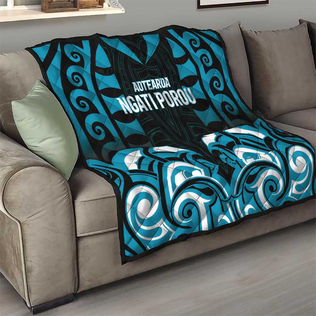 Aotearoa Ngati Porou Quilt Maori Pattern New Zealand - Polynesian Pride