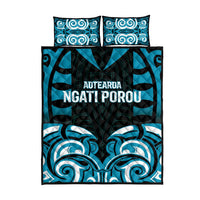 Aotearoa Ngati Porou Quilt Bed Set Maori Pattern New Zealand - Polynesian Pride