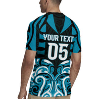 Custom Aotearoa Ngati Porou Rugby Jersey Maori Pattern New Zealand DT05 - Polynesian Pride