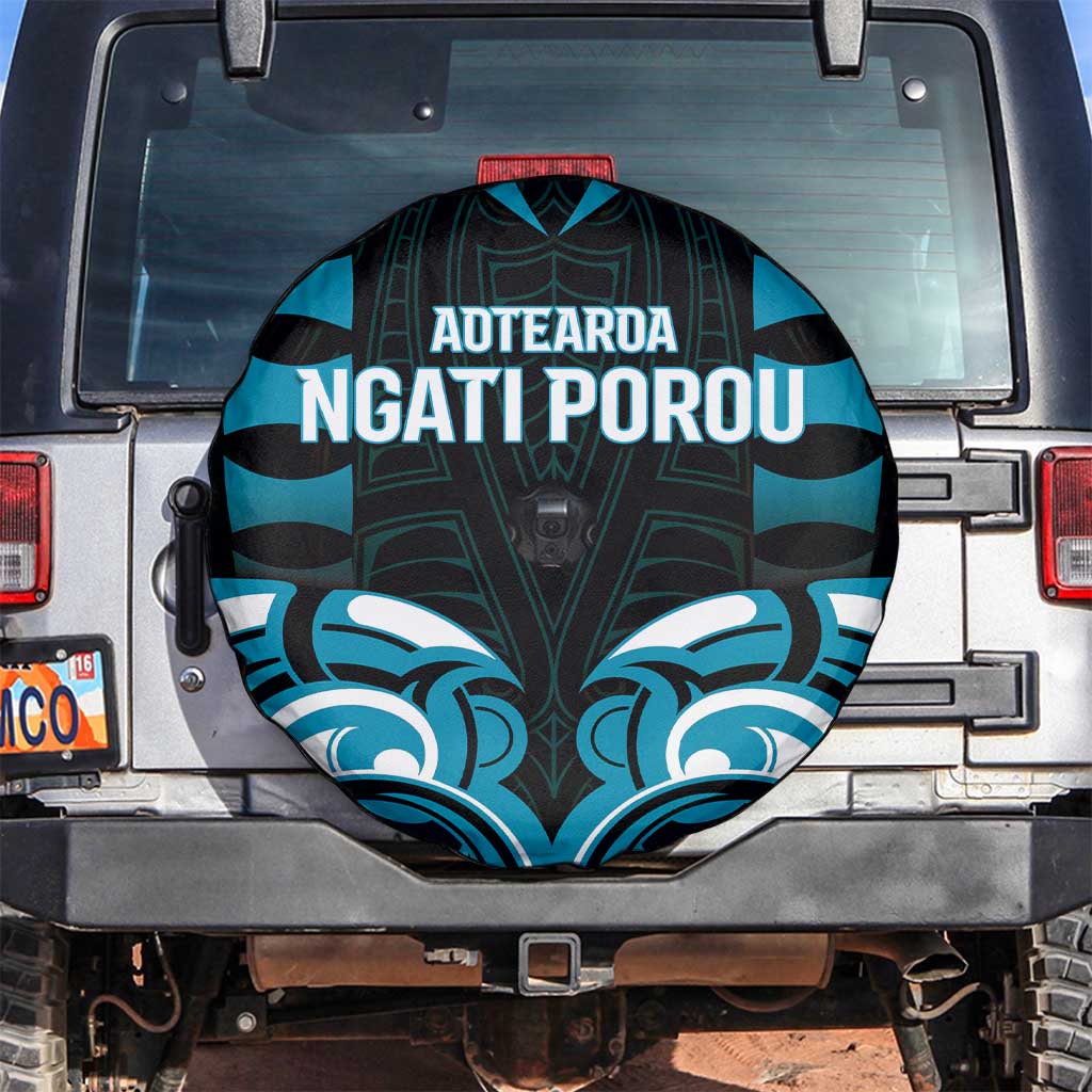 Aotearoa Ngati Porou Spare Tire Cover Maori Pattern New Zealand - Polynesian Pride