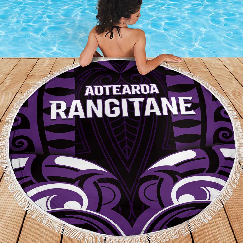 Aotearoa Rangitane Beach Blanket Maori Pattern New Zealand - Polynesian Pride