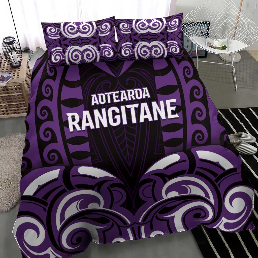 Aotearoa Rangitane Bedding Set Maori Pattern New Zealand - Polynesian Pride