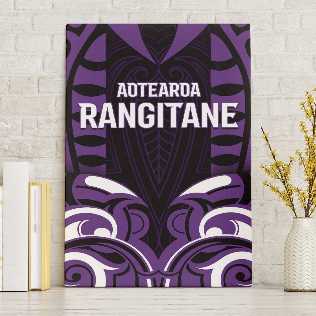 Aotearoa Rangitane Canvas Wall Art Maori Pattern New Zealand - Polynesian Pride