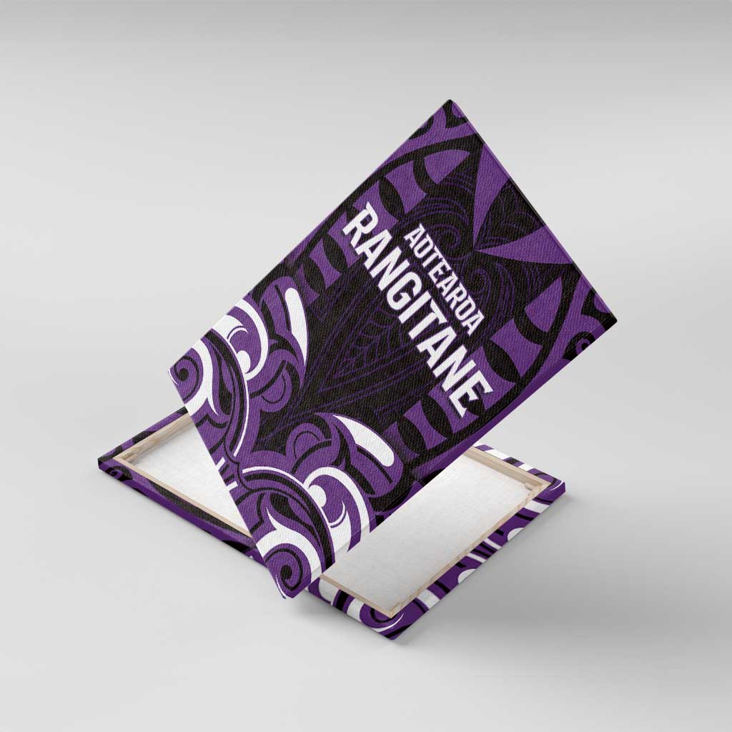Aotearoa Rangitane Canvas Wall Art Maori Pattern New Zealand - Polynesian Pride