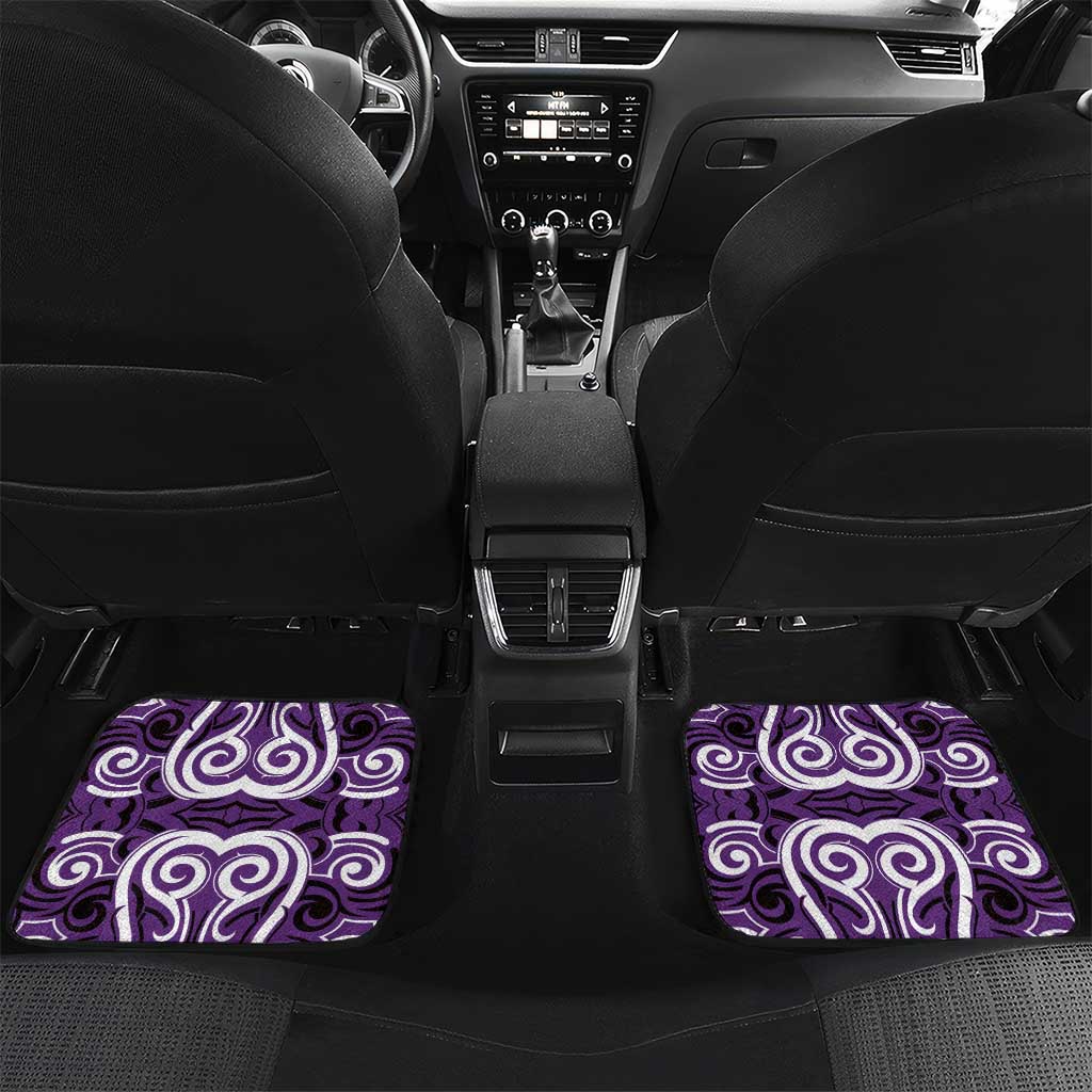 Aotearoa Rangitane Car Mats Maori Pattern New Zealand - Polynesian Pride