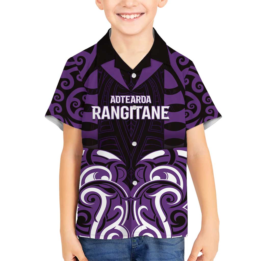 Custom Aotearoa Rangitane Family Matching Summer Maxi Dress and Hawaiian Shirt Maori Pattern New Zealand - Polynesian Pride