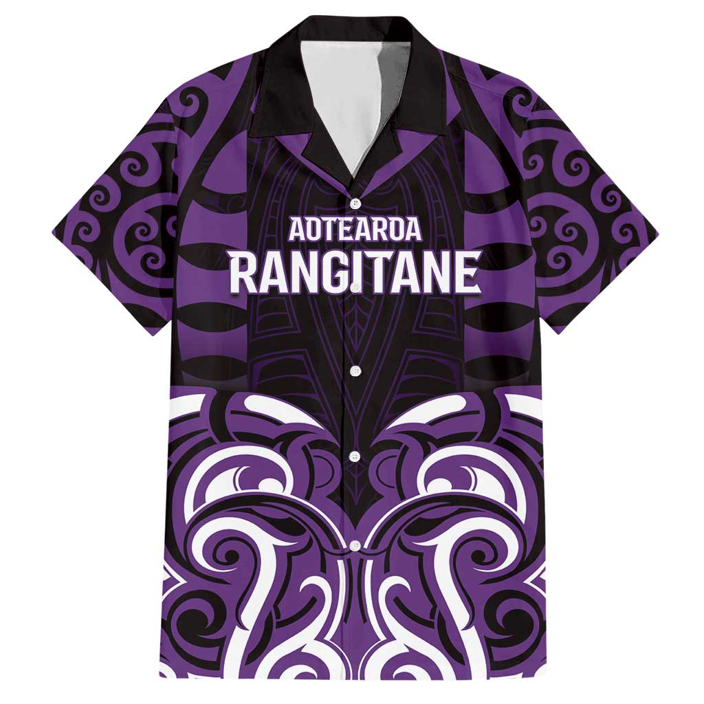 Custom Aotearoa Rangitane Hawaiian Shirt Maori Pattern New Zealand - Polynesian Pride
