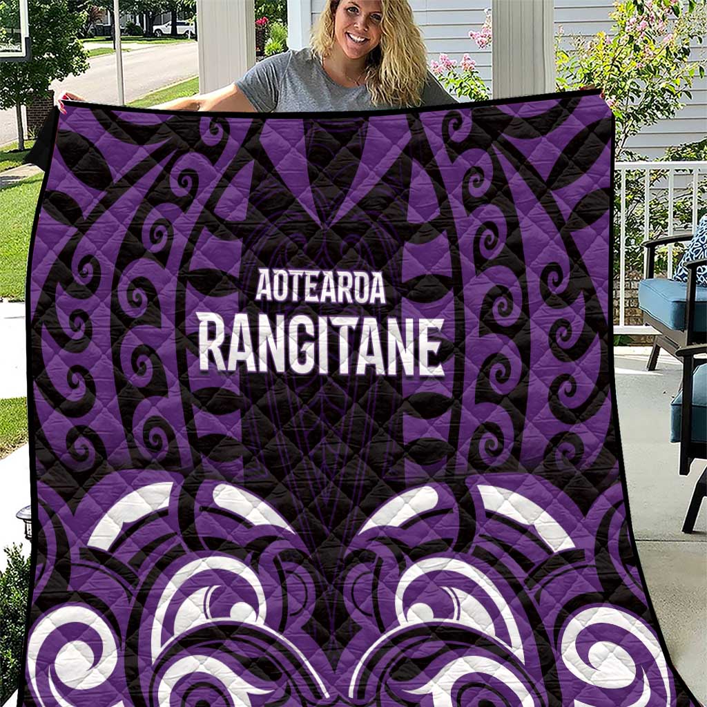 Aotearoa Rangitane Quilt Maori Pattern New Zealand - Polynesian Pride