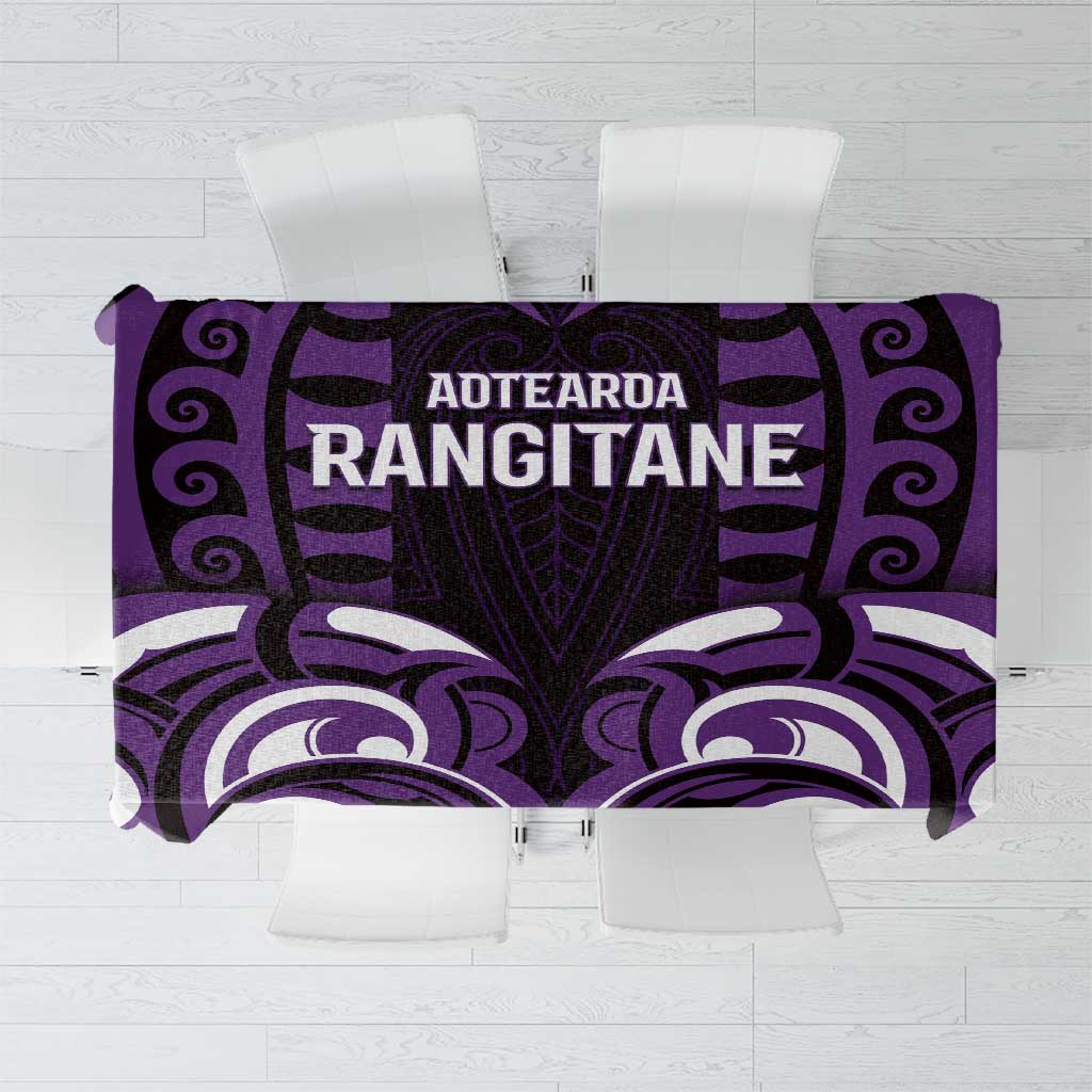 Aotearoa Rangitane Tablecloth Maori Pattern New Zealand - Polynesian Pride