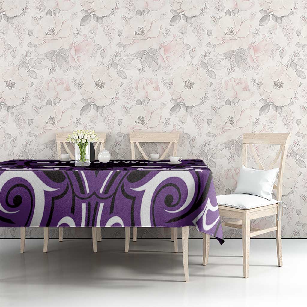 Aotearoa Rangitane Tablecloth Maori Pattern New Zealand - Polynesian Pride